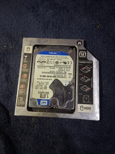 HD Externo de 1.0TB (Pronto para uso)