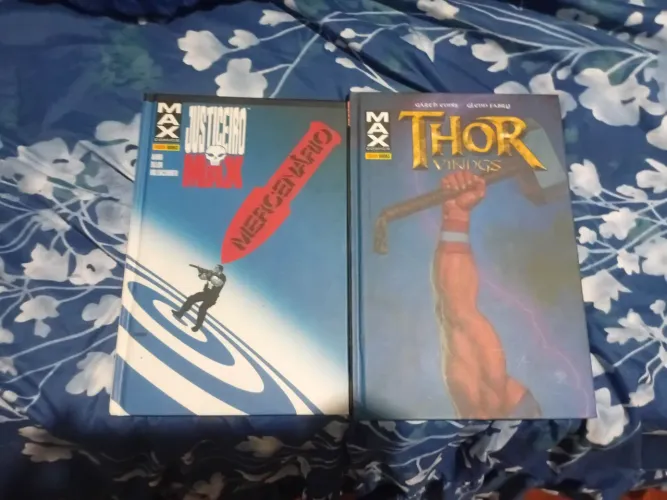 Justiceiro mercenário MAX e Thor viking MAX