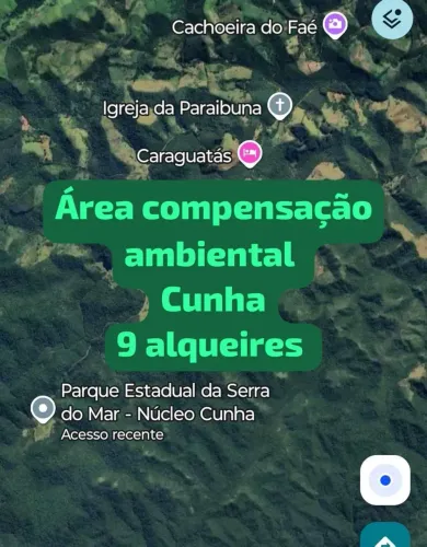 Área para compensação ambiental