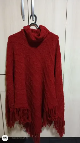 Chale vermelho lindo