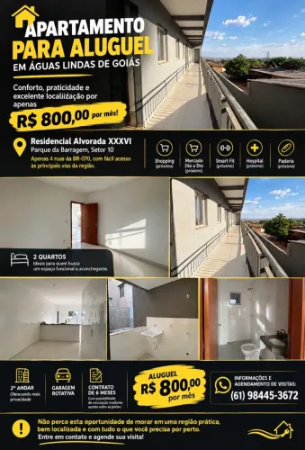 ? APARTAMENTO PARA ALUGUEL