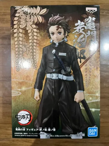 Figure Banpresto DXF Kimetsu no Yaiba ? Tanjiro Kimono Preto | Original Japão