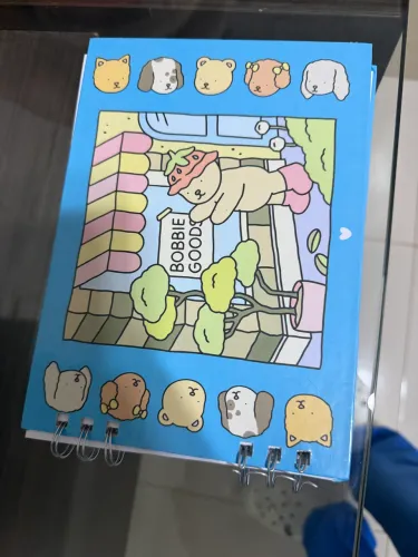 Caderno para pintar