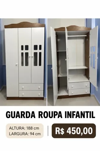 Guarda roupa infantil 