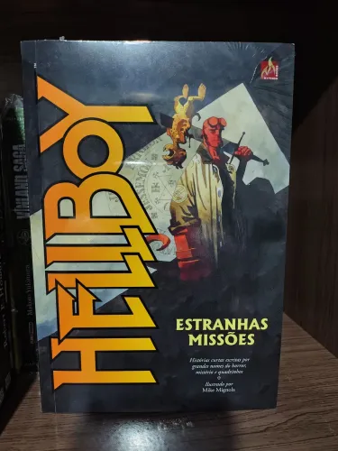Hellboy estranhas missões livro LACRADO