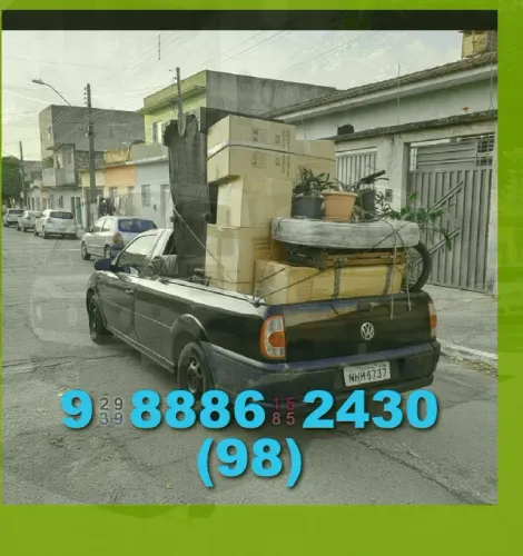 Frete em João Paulo, Cohab, São José de Ribamar, e Maioba! Econômico e ágil!
