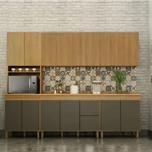 Armário de Cozinha Modulada 05 Peças LUXO. São Produtos Novos Direto da Fábrica.