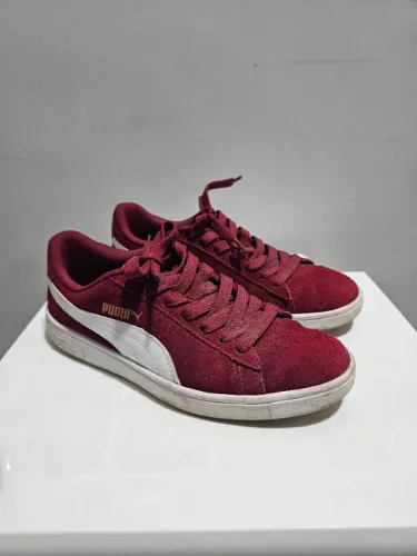 Tênis Puma Smash V2 BDP Vermelho - Tamanho 38