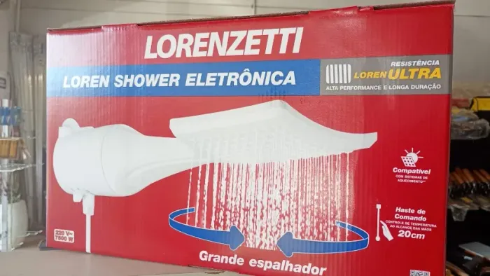 Chuveiro Lorenzetti Loren Shower Eletrônica 220V 7800W