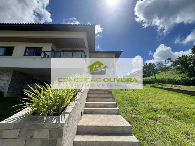 CASA ALTO PADRÃO 268 M2 4 QTOS 2 SUÍTES CONDOMÍNIO FECHADO KM 6,5 ALDEIA