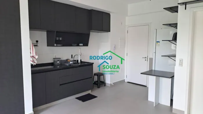 Apartamento com 1 dormitório e 2 vagas para alugar, 50 m² I Condomínio Trix Tamboré, Alpha
