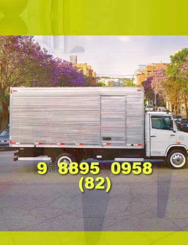 Frete rápido e seguro em bairros de Maceió! Seu transporte na mão!