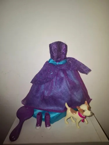 VESTIDO MAIS ACESSÓRIOS DA BARBIE moda e magia