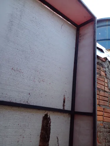 Toldo tem que trocar a lona desgaste do tempo