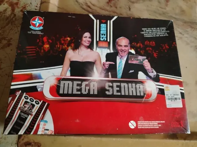 Mega Senha Jogo da Estrela Edição Antiga Completo Em Perfeito Estado