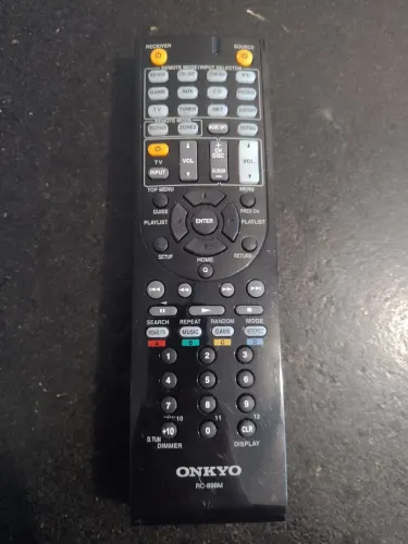 Controle remoto Onkyo original modelo RC898M