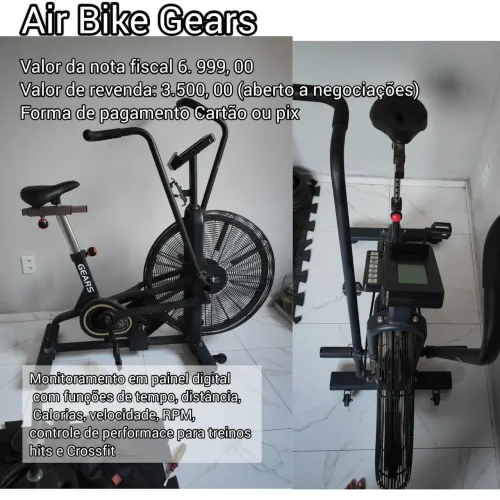 Air bike de treino