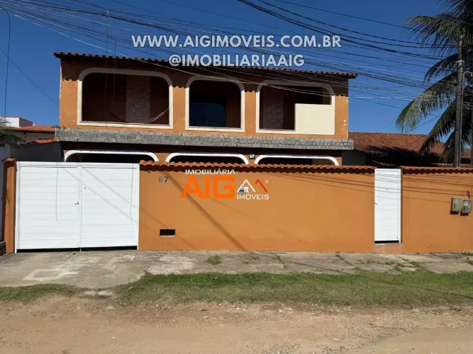Casa Duplex 5 Quartos Suíte Churrasqueira 440 Metros da Lagoa Iguaba Grande