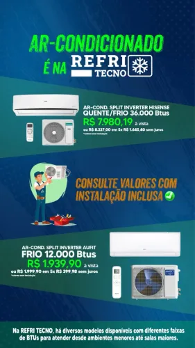 Ar condicionado 12000btus / 36000btus Split