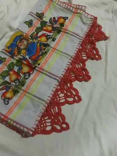 Barrado em crochê