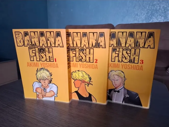 Banana Fish vol 1, 2 e 3