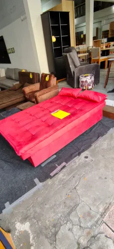 SOFA CAMA VENEZA VARIAS CORES 