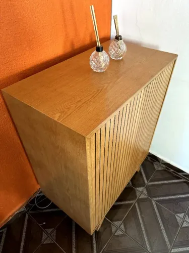 Buffet aparador alto padrão gaveta retratil e porta fechamento moderno