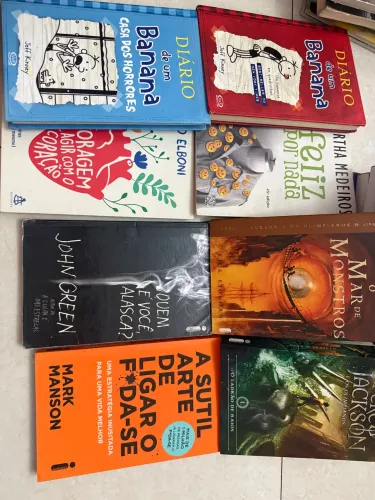 Livros diversos a preços baixinhos