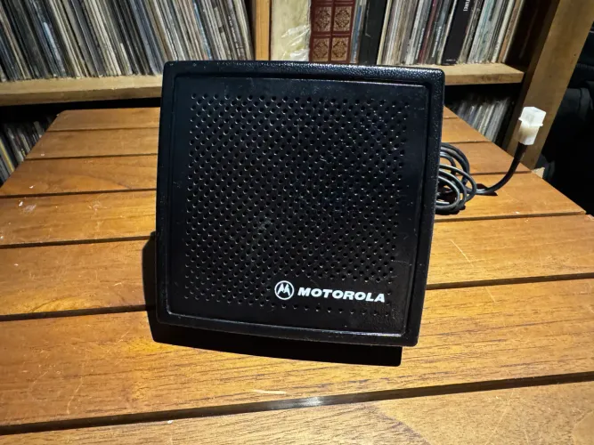 Caixa Som Externa Motorola HSN4031B Rádio Amador PX PY 7,5W