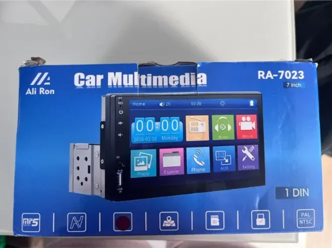 Multimidia Universal Mp5 Player HD Touch + Câmera de ré