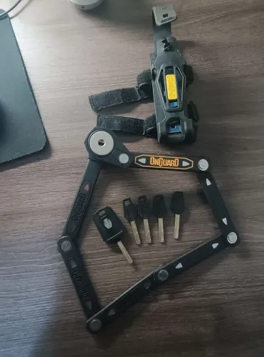Trava Cadeado Anti Furto Bike