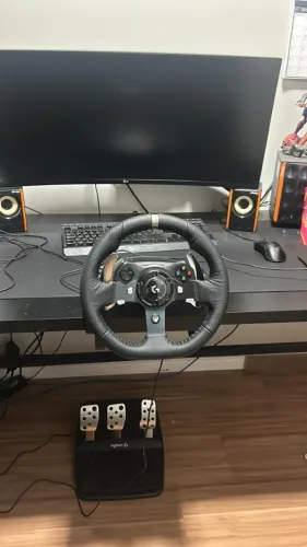 Volante G920 + Cambio - Com caixa, muito conservado
