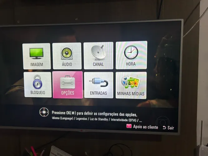 Televisão LG