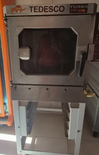 Forno de Panificacao, Tedesco, 4 esteiras