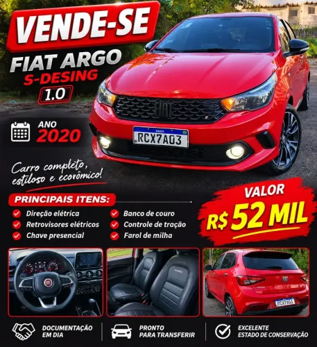 Fiat Argo Drive 1.0 6V Flex 2021