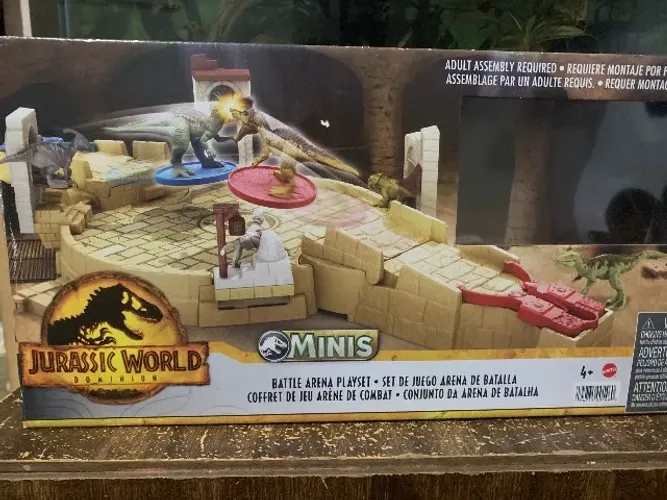 Campo de Batalha Jurassic World lacrado!
