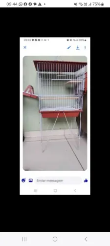 Gaiola abre laterais