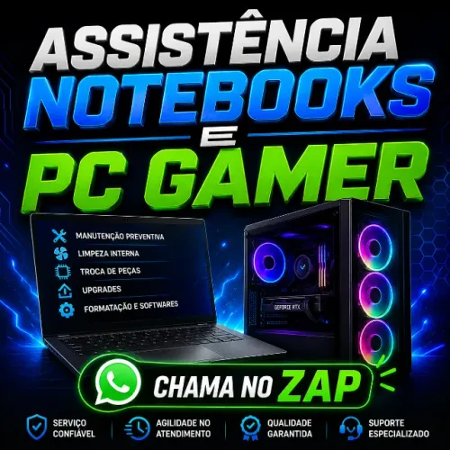 Assistência PC gamer e Notebooks