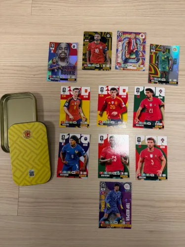 Baralho opcao 1 Montado 11 cards de Adrenalyn XL com Golden Baller