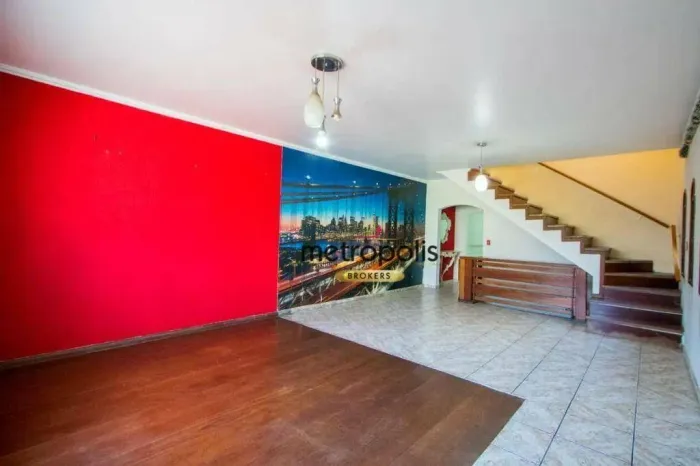 Sobrado com 3 dormitórios à venda, 280 m² por R$ 890.000,00 - Parque das Nações - Santo An