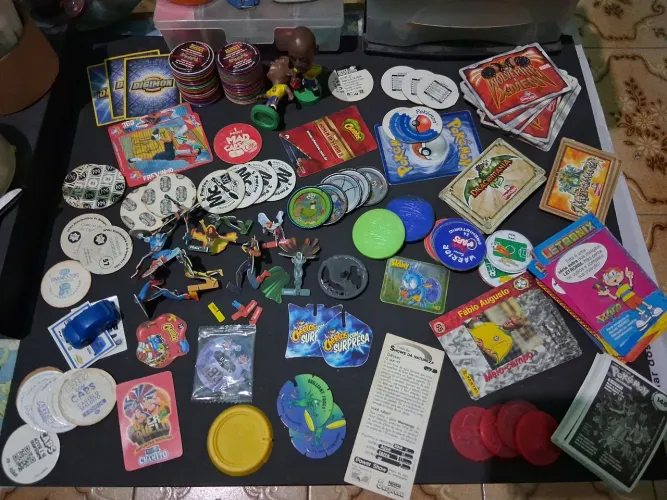 Tazos avulsos por unidade (LEIA a descrição!)