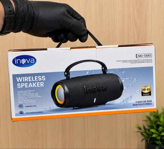 Caixa de som Bluetooth 