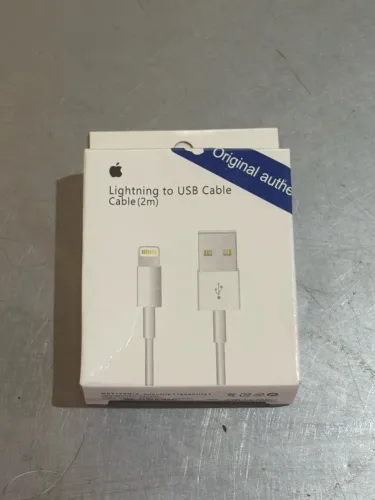 Cabo Lightning para USB (2 Metros) para iPhone / iPad - Novo na Caixa