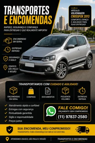 ? Gabriel Transportes e Encomendas | Entregas Rápidas e Seguras