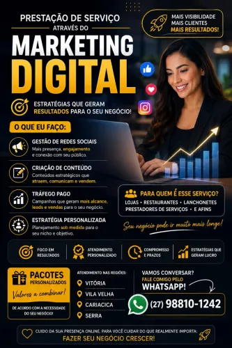 Prestação de serviço através do digital 