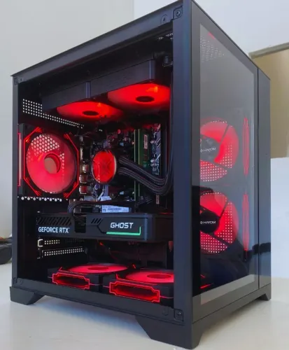 Computador Gamer Ryzen 7 5700X NVME 1TB 32GB RAM RTX 5060TI 8GB- Loja física