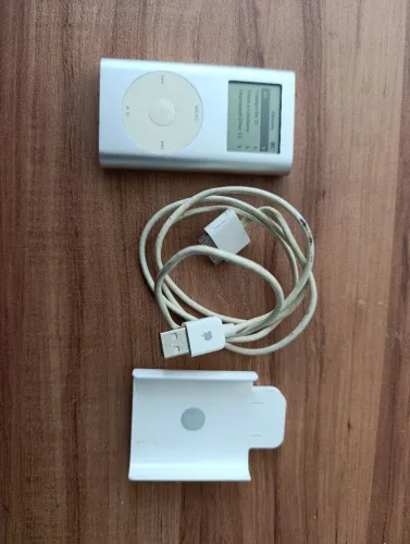 Raro Apple iPod Mini 4GB HP Edition Funcionando + Cabo E Clip