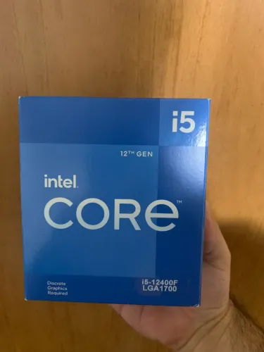 Processador Intel i5 12400f - 3 meses de Uso