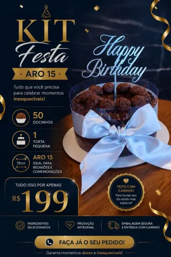 Kit Festa Completo a partir de R$ 199,00