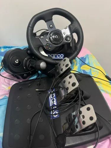 Volante logitech g920 + câmbio
